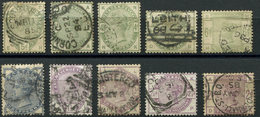 GRANDE BRETAGNE 76/85 : La Série Obl., N°82 Défx, Sinon TB - Unused Stamps