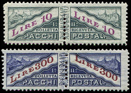 * SAINT MARIN Colis Px 35/36 : 10l. Et 300l., TB - Parcel Post Stamps