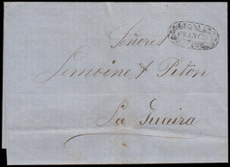 Let VENEZUELA Cachet FRANCO Sur LAC Pour La Guaira Sans Date, TB - Other & Unclassified