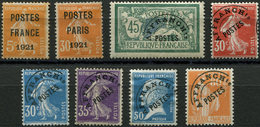 Préo, Petit Lot De 8 Ex. Entre N°29 Et 75, (*), * Et **, TB - Colecciones (en álbumes)