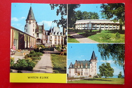 Waren - Klink Schloss - Rund-Gaststätte - AK DDR 1979 - Müritz Mecklenburgische Seenplatte - Waren (Mueritz)