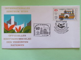 Bulgaria 1989 Ship - United Nations (Wien) Expo Special Cancel - Covers & Documents
