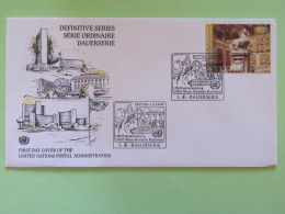 United Nations (Wien) 2002 FDC Cover Horses Monument Salzburg - Lettres & Documents