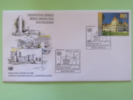 United Nations (Wien) 2003 FDC Cover Eggenberg Castle - Cartas & Documentos