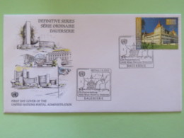 United Nations (Wien) 2003 FDC Cover Eggenberg Castle - Lettres & Documents