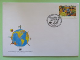 United Nations (Wien) 2006 FDC Cover Family Day - Cartas & Documentos