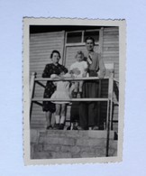 Photographie Villers Bocage Famille à Identifier 1946 - Lieux