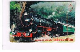 TURCHIA  (TURKEY)  - 2000 STEAM LOCOMOTIVE 46226  - USED - RIF. 10762 - Trains