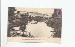 MONTHUREUX SUR SAONE (VOSGES) PONT DU FAUBOURG ET HABITATIONS - Monthureux Sur Saone