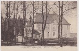 Cpa,isère,saint Geoire En Valdaine,prés De Grenoble,chateau De Lomgpra,avec Foret,1905 - Saint-Geoire-en-Valdaine