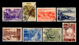 ! ! Macau - 1950 Local Motifs (Complete Set) - Af. 341 To 348 - Used - Used Stamps