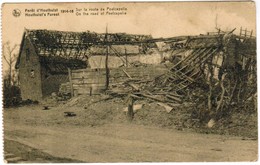 Houthulst, Fôter D'Houthulst 1914-18, Sur La Route De Poelcapelle  (pk44250) - Houthulst