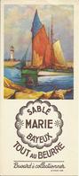 Buvard Sablé MARIE Bayeux - Tout Au Beurre - Sucreries & Gâteaux