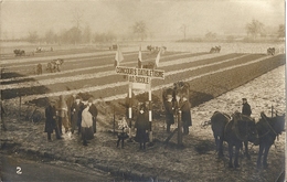 CPA Carte Photo Songeons Concours Agricole De 1907 - Songeons