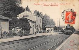 89-CHAMPIGNY-SUR-YONNE- LA GARE ( DESSERT COURLON, VINNEUF, CHAUMONT, LA CHAPELLE - Champigny