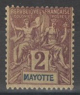 Mayotte - YT 2 * - Unused Stamps