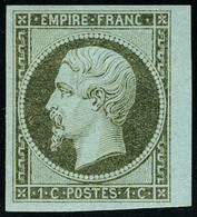 Neuf Avec Charnière N° 11a, 1c Bronze, Petit Bdf, Superbe - Andere & Zonder Classificatie