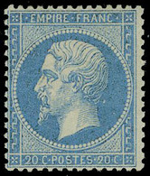 Neuf Avec Charnière N° 22, 20c Bleu, T.B. - Sonstige & Ohne Zuordnung