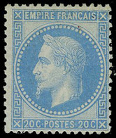 Neuf Avec Charnière N° 29A, 20c Bleu Type I T.B. Signé A Brun - Other & Unclassified