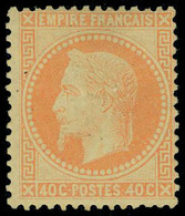 Neuf Avec Charnière N° 31, 40c Orange T.B. Signé A Brun - Otros & Sin Clasificación