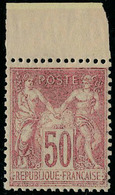 Neuf Sans Charnière N° 104, 50c Rose Type I, Bon Centrage, Bdf, T.B. - Other & Unclassified