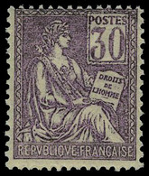 Neuf Sans Charnière N° 115, 30c Violet T.B. - Other & Unclassified