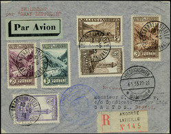 Lettre Zeppelin 1er SAF 1933 Pour Le Brésil, Superbe - Autres & Non Classés