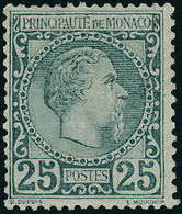 Neuf Avec Charnière N° 6. 25c Vert, Infime Pelurage, Aspect T.B. - Andere & Zonder Classificatie