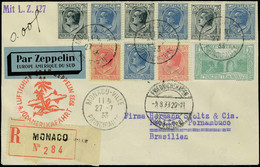 Lettre Zeppelin 4è SAF 1933 Pour Le Brésil, T.B. - Autres & Non Classés