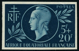 Neuf Sans Charnière N° 197a. 5f + 20f Entraide Française ND Léger Pli D'angle Sinon T.B. Maury - Autres & Non Classés