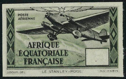 Neuf Sans Charnière N° 41, Type Stanley Pool Noir Et Gris Vert,  Sans Valeur Dans Le Cartouche, ND, T.B. - Autres & Non Classés