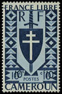 Neuf Sans Charnière N° 250a, 10c Bleu Double Impression De La Valeur, T.B. Maury - Andere & Zonder Classificatie