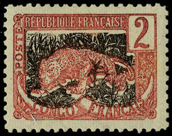 Neuf Avec Charnière N° 28b, 2c Erreur De Couleur, Brique Et Rose T.B.  Signé Calves - Other & Unclassified