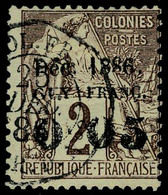 Oblitéré N° 2, 0.05 Sir 2c De 1881 Déc 1886 T.B.  Signé - Otros & Sin Clasificación