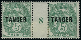 Neuf Sans Charnière N° 80, 80a + 83 Les 3  Type Blanc Paire Millésime 0, 8 Et Le 5c Millésime 8, Cl. Maury - Other & Unclassified