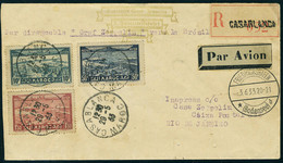 Lettre Zeppelin 2è SAF 1933 Pour Le Brésil, T.B. - Other & Unclassified