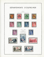 Neuf Avec Charnière N° 281/432, + PA 45/62 + Taxe 36/54, Collection Complète Cl,sur Feuilles MOC, T.B. - Sonstige & Ohne Zuordnung