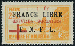 Neuf Sans Charnière N° 310/11, La Paire France Libre T.B. - Other & Unclassified