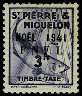 Neuf Avec Charnière N° 42/51, La Série France Libre Noel 1941 TB Signé Calves - Autres & Non Classés