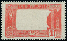 Neuf Avec Charnière N° 39A, 1f Rouge Et Brun Centre Omis T.B. Rare, Signé - Sonstige & Ohne Zuordnung