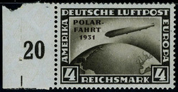 Neuf Sans Charnière N° 40/2, 1, 2 Et4 M Polar Fahrt 1931 Tous Bdf Superbe - Autres & Non Classés