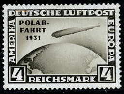 Neuf Avec Charnière N° 42, 4m Polar Fahrt 1931, T.B. - Other & Unclassified