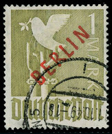 Oblitéré N° 1/20B, Les 14 Valeurs Surcharge Rouge, T.B. N° 17 Signé Schlegel - Sonstige & Ohne Zuordnung