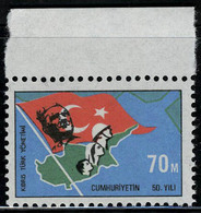 Neuf Sans Charnière La Série 50è Anniversaire De La République Turque, T.B. Michel 1/7 - Autres & Non Classés