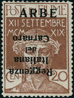 Neuf Avec Charnière N°7+9+10. 5, 20 Et 25c Les 3 Valeurs Existantes, Surcharge Renversée. T.B. Signé Diéna (Sassone 1a/4 - Autres & Non Classés