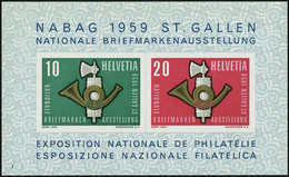 Neuf Sans Charnière N° 16, Bloc St Gallen 1959 X 10ex T.B. - Otros & Sin Clasificación