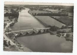 49 Maine Et Loire - Chambellay Vue Aérienne Le Pont Et La Vallée De La Mayenne 1953 - Otros & Sin Clasificación