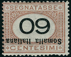 Neuf Avec Charnière N°35/37. 40c, 50c Et 60c Surcharge Renversée. T.B. Signé. (Sassone 45a/47a : 1050 Euros) - Other & Unclassified