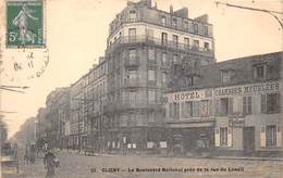 92-CLICHY- LE BOULVARD NATIONAL PRES DE LA RUE DU LANDIT - Clichy