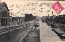 93-PANTIN- LE CANAL ET LE PORT - Pantin